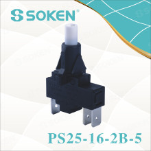 Interruptor de botón Soken PS25-16-2b-5